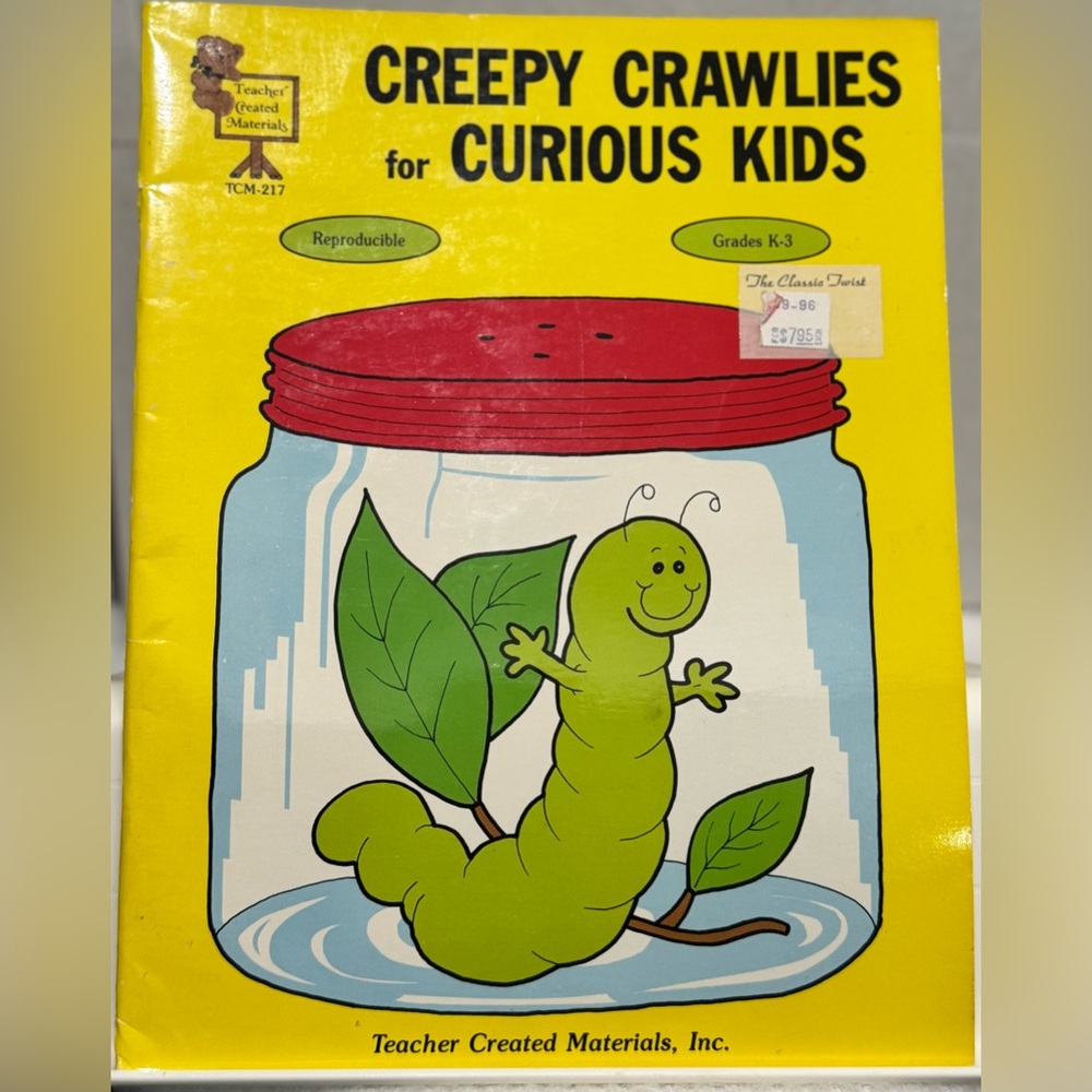Creepy Crawlies for Curious Kids Activity WorkBook (1986)